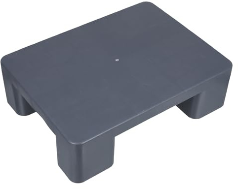 FOYTOKI Palets de Plástico Impermeables para Cocina y Almacén, Almohadillas Ligeras Ventilación de Rejilla que Mejoran el Espacio de Almacenamiento