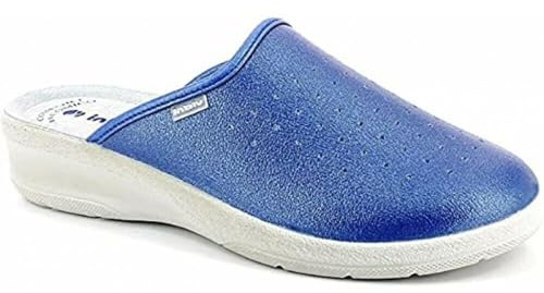 inblu I COLORATI PERLATI PLANTARE SOFT IN PELLE Blu Jeans