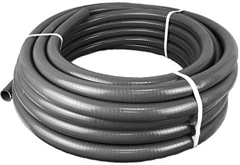 well2wellness Tuyau Flexible pour piscine PVC 50 mm /PVC adhésive 50 mm, rouleau de 10 m