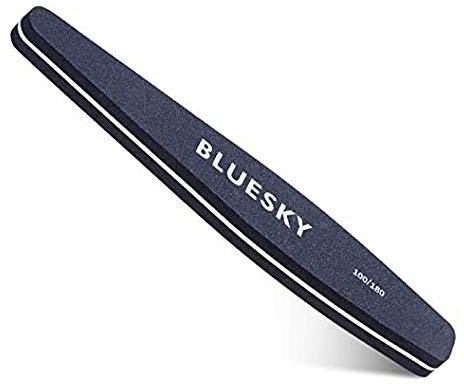 BLUESKY Nail Buffer Rhombus 100/180, Nagel Puffer, Doppelseitige, Dual Grade Grit, Professionelles Nagelzubehör, Maniküre Und Pediküre Werkzeuge, 30 g