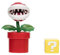 Super Mario Nintendo 4-Inch Piranha Plant Poseable Figure with Question Block Accessory. Ages 3+ (Officially Licensed)