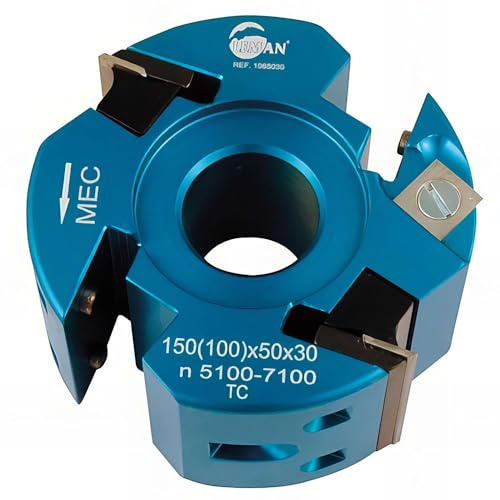 Leman - Porte-outils D. 120 mm Al. 50 mm Ht. 50 mm Z2 et V2 double entraxe : 24 mm et 30 mm - 126.50.50 - Leman
