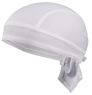 Cicilin Bandana Durag Ciclismo Cappellino Sotto Casco Cranio Regolabile Ciclismo Cappello Quick Dry Sport Copricapo per Uomo Donna