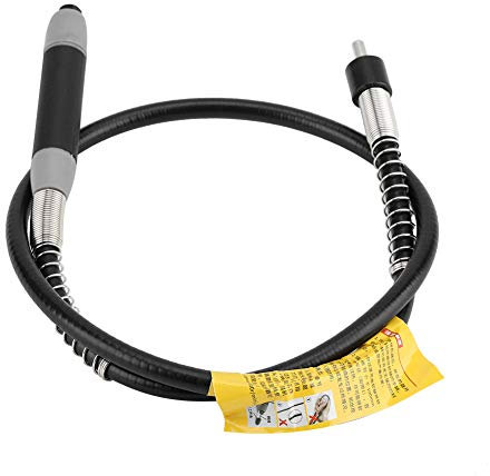 Flessibile albero con 6mm. trapano mandrino Flessibile trapano Albero Estensione per Elettrico Macinino con Tre Mascella Mandrino Elettrico trapano