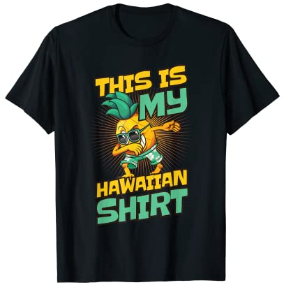 Esta es mi camisa hawaiana Dabbing Pineapple Hawaii Gifts Camiseta