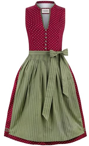 Stockerpoint Abito da Donna Dirndl Bella Bordeaux, Standard