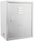 Contatore Italia Cassetta Contatore GAS Acciaio INOX Aperta Posteriormente Completa di Chiave e Quadrello (450x600x250)