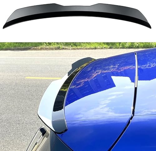 LXWUVIDD Spoiler Posteriore per BMW 1 Series Hatchback (F70) 2024 2025, Resistente alla Corrosione, Matt Black