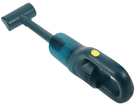 ROMISBABA Aspirateur à Main sans Fil Portable 1 Unité Vert, Mini Aspirateur Rechargeable USB, Puissant pour Voiture Et Maison, Nettoyage Voiture Et Atelier, Usage Familial Quotidien
