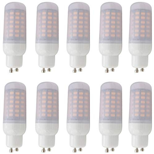 Aoxdi 10 Stück GU10 LED Leuchtmittel 10W, Warmweiß, 69 SMD 5730 LED Birnen, AC220-240V