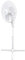 A2Z Pedestal Fan 16 Inch Wide-Angled Oscillating White Electric Fan 3-Speed Setting Whisper-Quiet Floor Fan - Pedestal Fan AZ111221 White