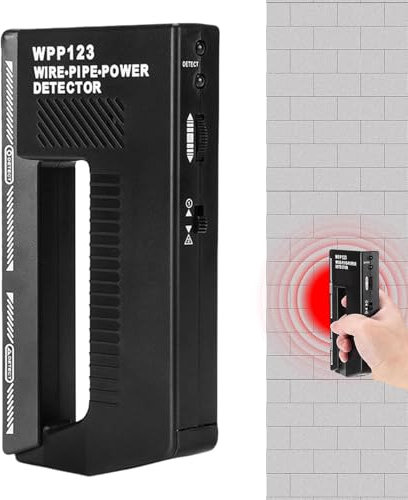 Détecteur De Puissance De Tuyau De Fil Wpp123, Détecteur De Métaux, Alerte Réglable De Sensibilité, Scanner Mural Multifonction, Détecteur De Montants Muraux, Détecteur De Métaux