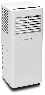 TROTEC Climatiseur PAC 2015 E - 2,1 kW (7200 BTU) pour pièces jusqu'à 65 m3 3 en 1 : refroidissement, ventilation, déshumidification, télécommande et minuterie incluses