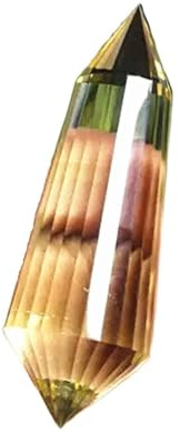 1 st 60–70 mm citrin kvartskristall med 24 sidor