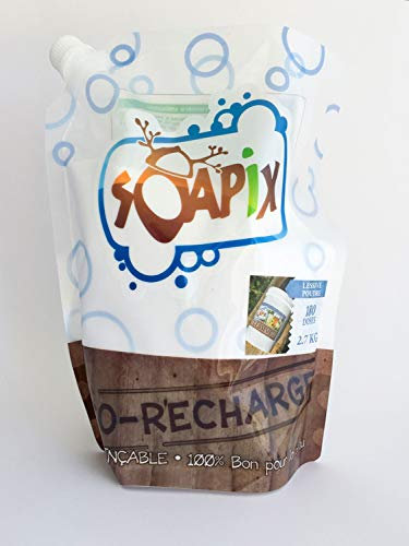 Lessive en poudre Ecopoche 180 doses - SOAPIX