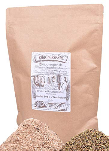 Farine à encens Type 3 en hêtre avec Azote de 0,3 à 1 mm pour fumoir de Marque Sparbrand Générateur de fumée 2 l