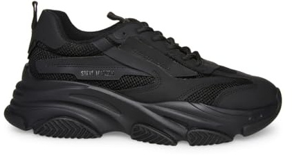 Steve Madden Men's Possess Sneaker, Noir, 41 EU