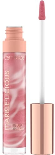 Catrice Balsamo per labbra liquido marmo-licious, nutriente, idratante e ammorbidente con olio di cocco, finitura lucida e non appiccicosa, vegano e cruelty free (20, non bere così forte)