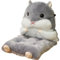 Lpitoy Hamsterform Plüsch Sitzkissen Tatami Kissen Kissen Süße Tier Rückenstütze Sitzpolster Kissen Gemütliche Schlafsofa -wurfkissen Kissen