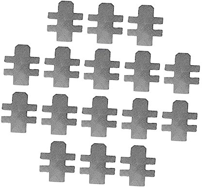 MERRYHAPY 50 Stück Vogelkäfigschnallen Käfigtür-eisenschnallen Für Wellensittiche Tierkäfigschnallen Zum Befestigen