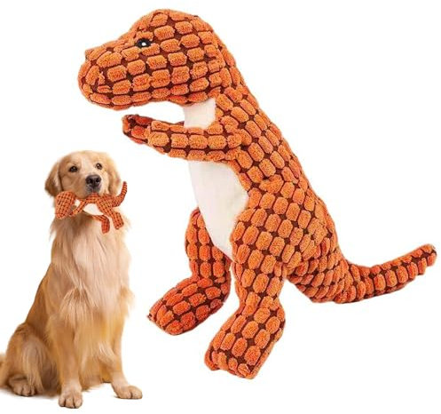 Zonoori Unzerstörbares Hundespielzeug Robust, Dino Plüsch Hundespielzeug Unzerstörbar Große Hunde