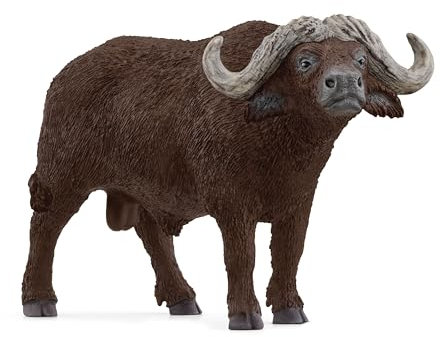 SCHLEICH 14872 African Buffalo, from 3 years WILD LIFE - Figurine, 4 x 13 x 7 cm