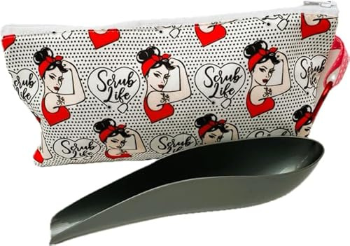 Urinette® Rigide avec Pochette de Rangement et Son Mousqueton (Noir + Girl Power)
