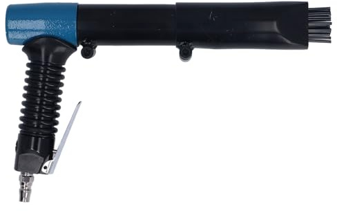 Scaler Ad Aghi Ad Aria, 5500bpm 19 Aghi Pistola Pneumatica Ad Aghi Corsa Di 55mm Strumento per La Rimozione Della Vernice Di Saldatura E Ruggine 1/4 Di Pollice Scarico Anteriore