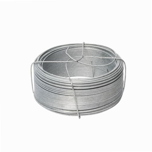 WERKA PRO Fil de Fer galvanisé Bobine 50m avec Support Ø 1,1 mm