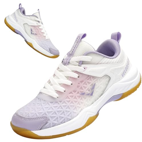 Beita Sports Table Tennis-Badminton-Shoes Volleyball Shoes Pickleball Shoes Women Running Shoes Rubber Sole Unisex Anti Slip in for Women and Men Breathable Indoor Outdoor Court Light Weight Wide