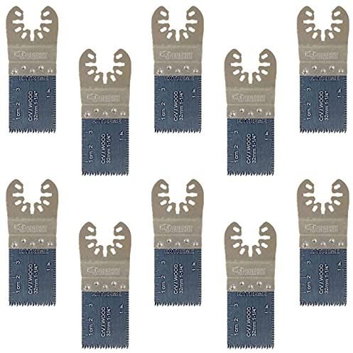 SabreCut 10pcs SP35J_10 35mm Snabbfäste Multiverktygsblad Slitstark