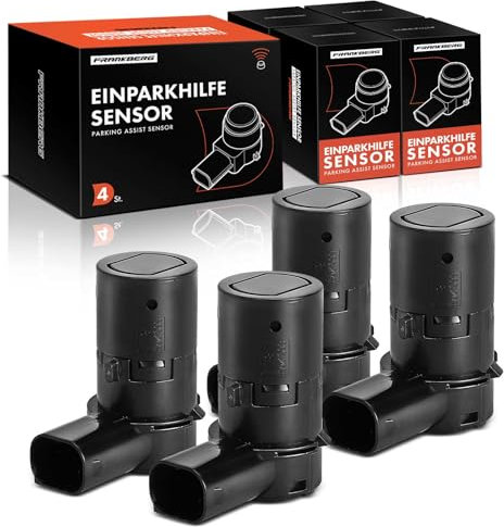 Frankberg 4x Parksensor Einparkhilfe Vorne Hinten Kompatibel mit 5er E39 520 525 530 540 M5 2.0L-4.9L 1998-2001 5er Touring E39 520 525 528 530 540 2.0L-4.4L 1997-2001 Replace# 66218368727