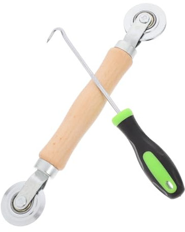 OSALADI 2 Piezas Kit De Herramientas Para Mosquiteras Herramienta Para Mosquiteras De Malla y Enrollables Instalación Ventanas y Puertas