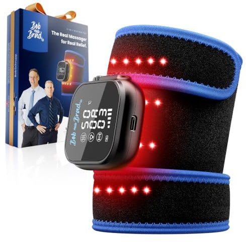 BOB AND BRAD 3-i-1 handmassageapparat med värme, trådlös värmekudde med vibrationsmassage för att lindra obehag vid karpaltunnelsyndrom, artrit för hand, arm och armbåge