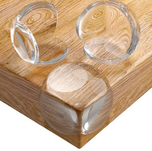 Eckenschutz und Kantenschutz für Kindersicherung, für Tisch und Möbel Ecken, Stoßschutz für Baby und Kinder, für Baby Schutz, Fortgeschritten (24 Advanced)