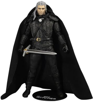 McFarlane Witcher Actionfigur Geralt of Rivia 18 cm, Mehrfarbig