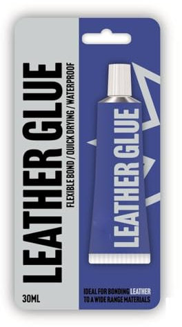 Leather Glue, Special Fabric Adhesive for Leather Craft, Shoe Repair, Furniture Upholstery, DIY | Strong Bonding Permanent Clear Washable for Genuine Leather Clothing Bags Seats Sofa and PU (1)