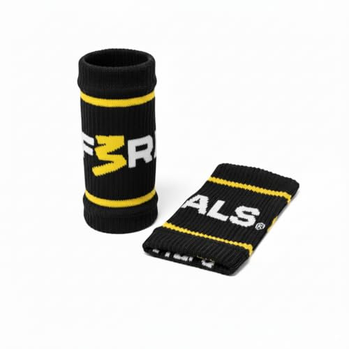 F3RALS ® Schweißband Handgelenk | Saugfähig Sport Schweißbänder - Atmungsaktiv Tennis Fitness Cross Training Unisex