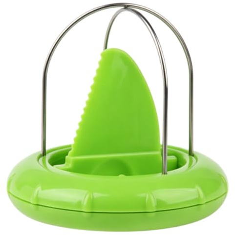 Generic Pelapatate per Kiwi da 3 Pezzi Facile Preparazione della Frutta con Comoda Impugnatura, Acciaio Inossidabile e Plastica, Strumento da Ideale, Lavabile in Lavastoviglie (GREEN)