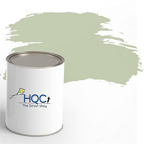 HQC Fence and Garden Paint | Furniture, Shed, Wood, Outdoor Paint | Garden Fence | Quick-Drying | 1L Sage Green