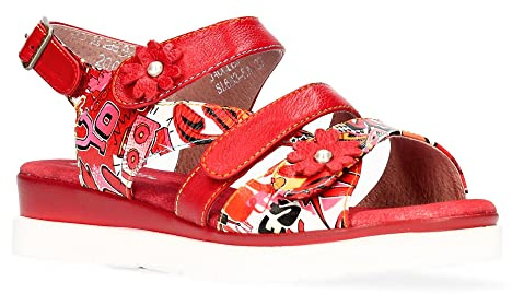 Laura Vita Becrnieo 22, Sandali Peeptoe Donna, Rosa Rosa, 37 EU