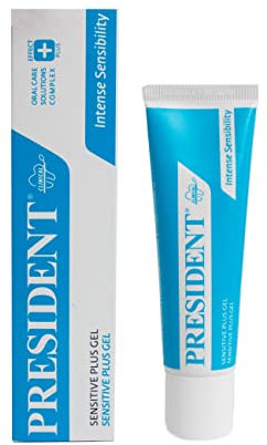 President GEL GENGIVARIO SENSITIVE PLUS per denti e gengive sensibili. Riduce i fastidi dell'ipersensibilità, protegge lo smalto dei denti - 30 ml