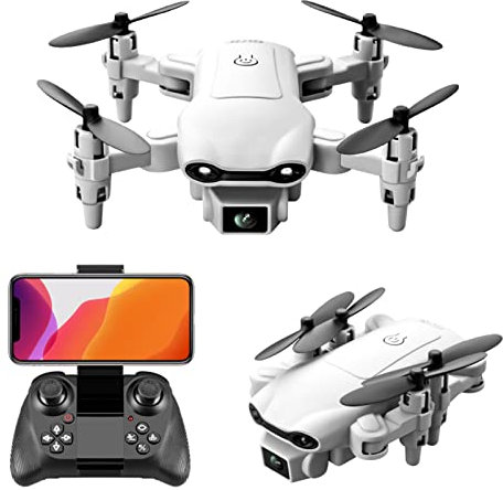 CJGKDJS Droni RC Pieghevoli con Fotocamera 4k HD per Adulti, Mini Drone con Fotocamera, Hover Stabile, Controllo del Telefono Cellulare, sensore di gravità, Hover Stabile, Foto di Bellezza, modalità