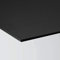 Panneau de plaque Forex 50 x 50 cm PVC noir de très haute qualité épaisseur 5 mm
