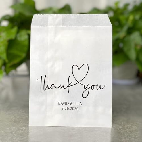 Sacchetti bomboniere personalizzati 3quot;x6quot;/4quot;x6quot;/5quot;x7quot;/6quot;x9quot; Sacchetti regalo di carta Party White/Kraft Paper Bag Cookie Bar Treat Candy Bags-White,10x15cm 25pcs