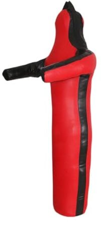 RNXRZANK Manichino da Allenamento per Judo E Kickboxing, Rosso 150cm