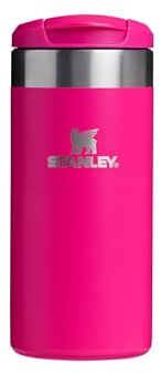 Stanley Aerolight Transit Thermobecher 0.35L - Hält 4 Stunden Heiß - Spülmaschinenfest - Kaffeebecher To Go Auslaufsicher - Kompatibel Mit Gängigen Pkw-Getränkehalterungen - Thermosflasche - Pink