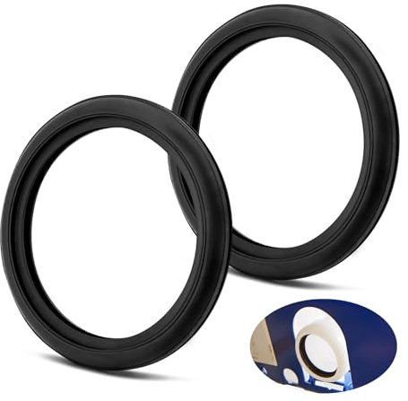 Joints Chasse d Eau Geberit WC - Lot de 2 Joint de Chasse d'eau pour Geberit Seal Ø 54/42mm pour Reservoir WC, Pièces Détachées Toilette Facile Installer Compatible avec DN 40/Ø45mm pour Réparation