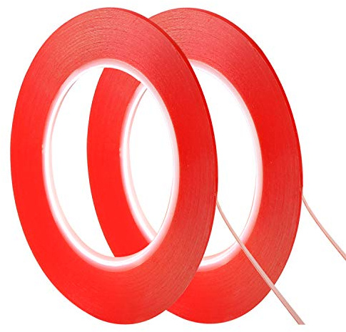 Kaisiking 2mm / 3mm x 25M LCD Touch Screen Repair Tape - Adhesive Tape for Cell Phones, iPad, Tablets, Laptops, Camera