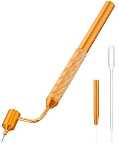 iplusmile Slanting Fine Line Painting Pen: Fluid Writer Pen Portable Drawing Tools for Car Scratch Repair,Art and Craft Calligraphy,1 Set